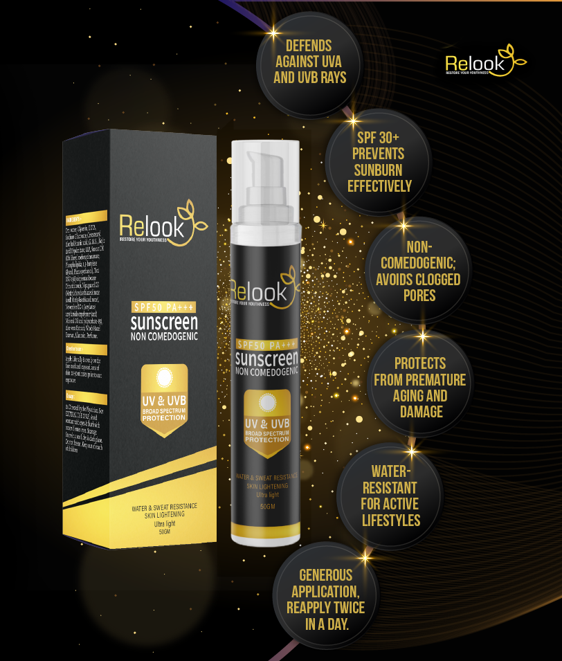 Relook Sunscreen Lotion UV Protection